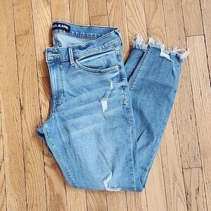 Express ultimate stretch ankle legging sz 10